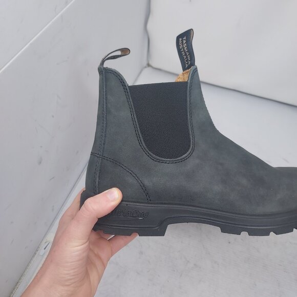 Blundstone Chelsea Rustic Black Boot - Picture 2 of 7